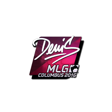 Sticker | denis (Foil) | MLG Columbus 2016