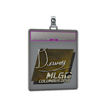 Sticker Slab | DAVEY (Foil) | MLG Columbus 2016