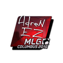 Sticker | AdreN (Foil)  | MLG Columbus 2016