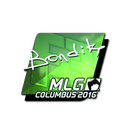 Sticker | bondik (Foil) | MLG Columbus 2016