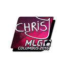 Sticker | chrisJ (Foil) | MLG Columbus 2016