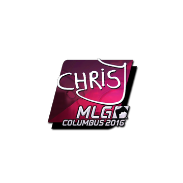 Sticker | chrisJ (Foil) | MLG Columbus 2016