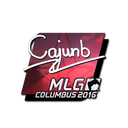 Sticker | cajunb (Foil) | MLG Columbus 2016
