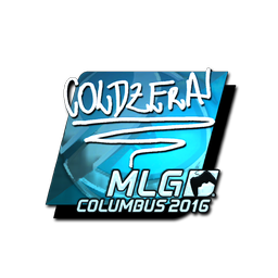 Sticker | coldzera (Foil) | MLG Columbus 2016