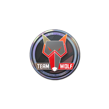 Sticker | MTS GameGod Wolf (Holo) | Cologne 2014