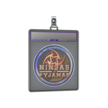 Sticker Slab | Ninjas in Pyjamas (Holo) | Cologne 2014