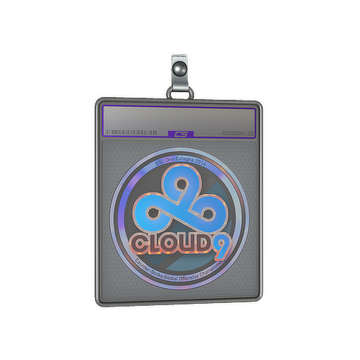 Sticker Slab | Cloud9 (Holo) | Cologne 2014