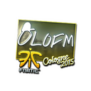Sticker | olofmeister (Foil) | Cologne 2015