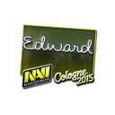 Sticker | Edward (Foil) | Cologne 2015