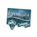 Sticker | GruBy (Foil) | Cologne 2015