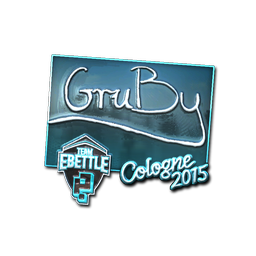 Sticker | GruBy (Foil) | Cologne 2015