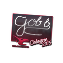 Sticker | gob b | Cologne 2015