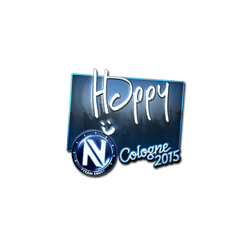 Sticker | Happy (Foil) | Cologne 2015