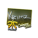 Sticker | KRIMZ (Foil) | Cologne 2015