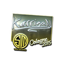 Sticker | karrigan (Foil) | Cologne 2015