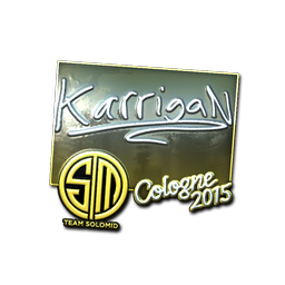 Sticker | karrigan (Foil) | Cologne 2015