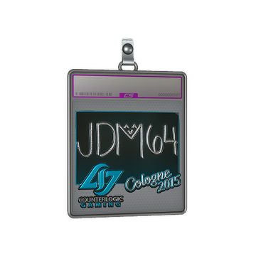 Sticker Slab | jdm64 (Foil) | Cologne 2015