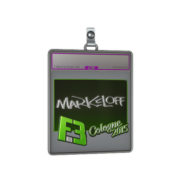 Sticker Slab | markeloff (Foil) | Cologne 2015