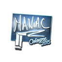 Sticker | Maniac (Foil) | Cologne 2015