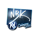 Sticker | NBK- (Foil) | Cologne 2015