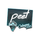 Sticker | peet | Cologne 2015