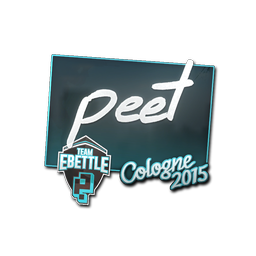 Sticker | peet | Cologne 2015
