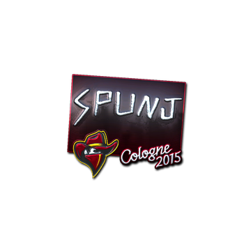 Sticker | SPUNJ (Foil) | Cologne 2015