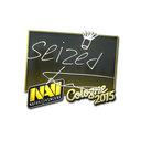 Sticker | seized | Cologne 2015