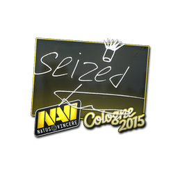 Sticker | seized | Cologne 2015