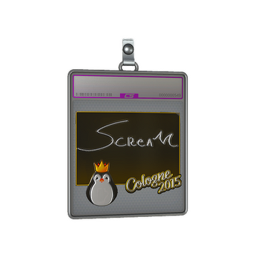 Sticker Slab | ScreaM (Foil) | Cologne 2015