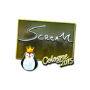 Sticker | ScreaM (Foil) | Cologne 2015
