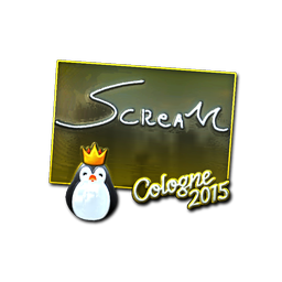 Sticker | ScreaM (Foil) | Cologne 2015