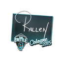 Sticker | rallen | Cologne 2015