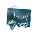 Sticker | rallen (Foil) | Cologne 2015