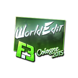 Sticker | WorldEdit (Foil) | Cologne 2015