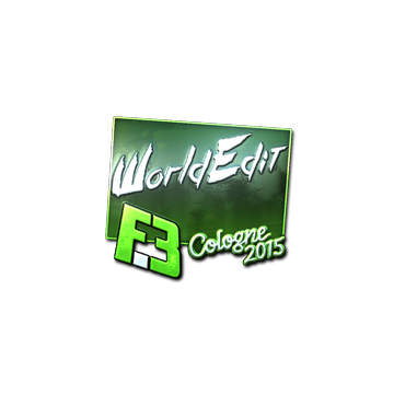Sticker | WorldEdit (Foil) | Cologne 2015