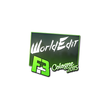 Sticker | WorldEdit | Cologne 2015
