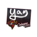 Sticker | yam | Cologne 2015