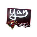 Sticker | yam (Foil) | Cologne 2015