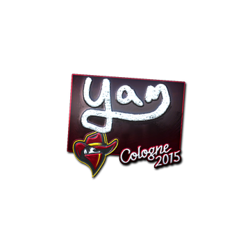 Sticker | yam (Foil) | Cologne 2015