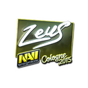 Sticker | Zeus (Foil) | Cologne 2015