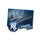Sticker | apEX (Foil) | Cologne 2015