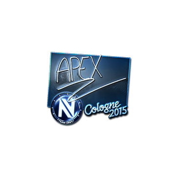 Sticker | apEX (Foil) | Cologne 2015