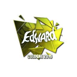 Sticker | Edward (Foil) | Cologne 2016