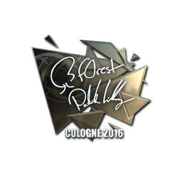 Sticker | f0rest (Foil) | Cologne 2016
