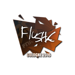 Sticker | flusha | Cologne 2016