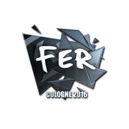 Sticker | fer (Foil) | Cologne 2016