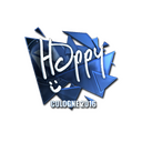 Sticker | Happy (Foil) | Cologne 2016