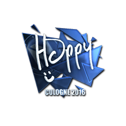 Sticker | Happy (Foil) | Cologne 2016