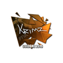 Sticker | KRIMZ (Foil) | Cologne 2016
